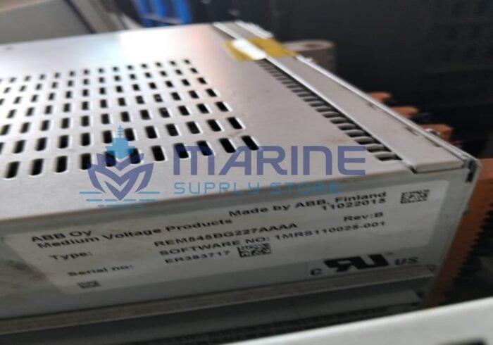 ABB REM545BG227AAAA Machine Terminal Rev B Serial no ER383717