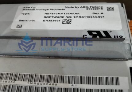 ABB REF543KM129AAAA Machine Terminal Rev A Serial no. ER383694