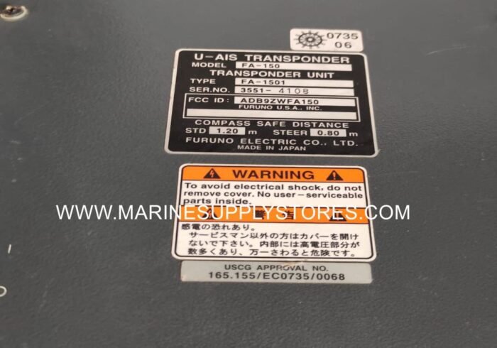 Used Furuno FA-150 U-AIS Transponder