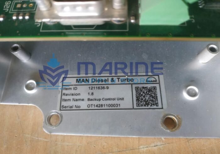 MAN DIESEL & TURBO 1881610-7 MASTER CONTROL UNIT used