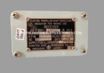 Nunotani Keiki JIS F 8521-SL200K Electric Propeller Shaft Revolution Indicator Used