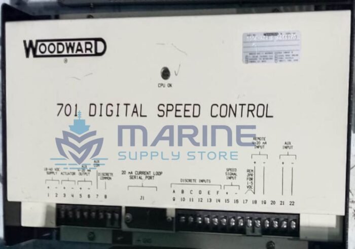 Woodward 701 Digital Speed Control
